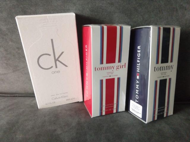 Perfumes Tommy, Tommy Girl e Calvin Klein