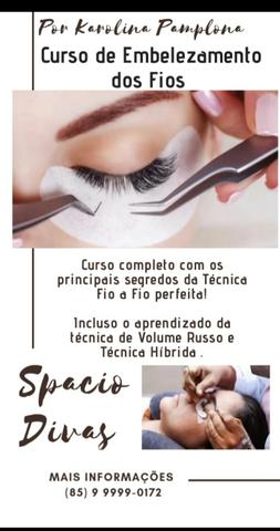 Curso de Cilios (Fio a FIo e Volume Russo)