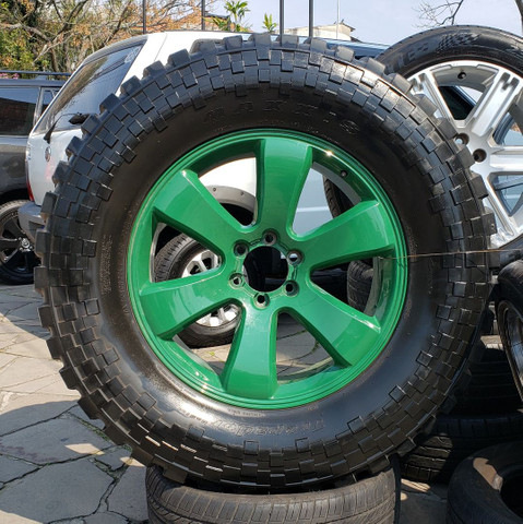 Animal Jg Roda Aro 22 6x139 + Pneu 40x15,5 r22 Trepador , trilha 4x4 Troller - Foto 3