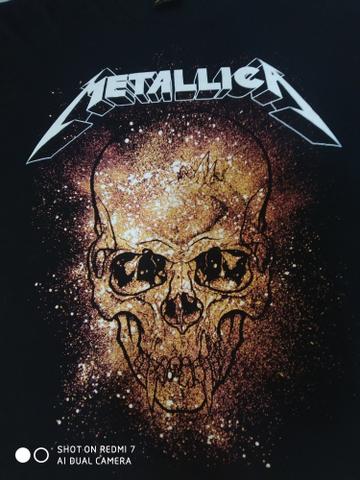 Camisas de rock Motorhead e Metallica 2 por 70$