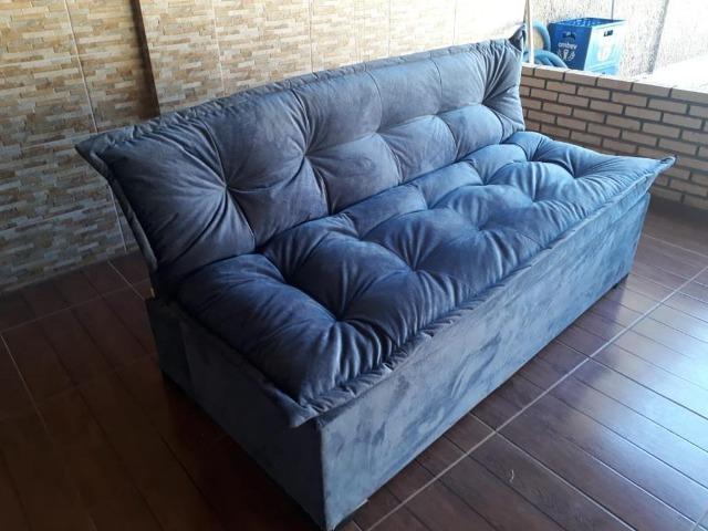 Sofá cama reclinável (fofão) - Foto 4