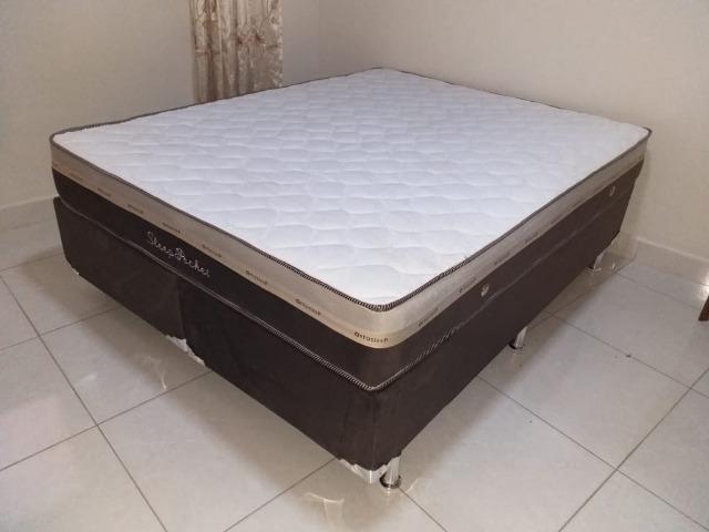 Conjunto box queen molas ensacadas por apenas 899,00 a vista somente até domingo