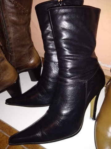 Vendo ou troco botas de couro legítimo - Foto 5