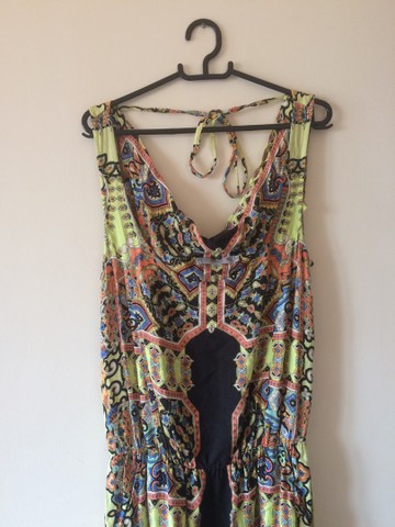 Vestido Curto Estampado (tam M)