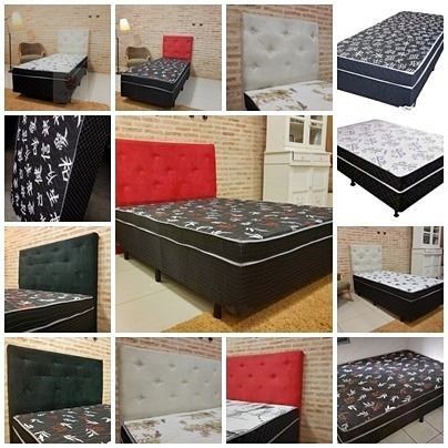 Cama box solteiro molas ensacadas direto da fabrica<br><br> - Foto 5