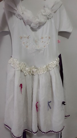 Vestido de festa junina infantil