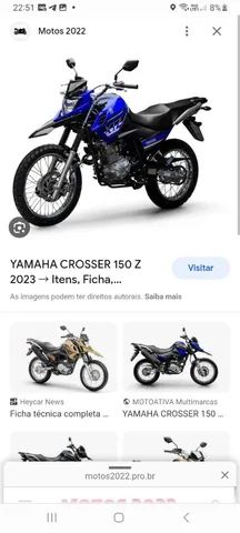 YAMAHA CROSSER 150 Z ABS 2023 - MOTOATIVA Multimarcas