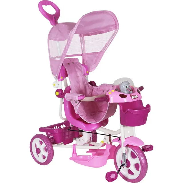 Triciclo Infantil C/ Empurrador Pedal Pedalar Criança Motoca - I Love  Novidades