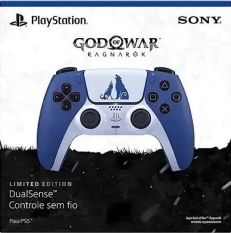 Controle Dualsense PS5 Edição God of War Ragnarok - FlashGamesSJC