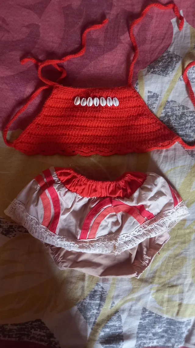 Fantasia Moana, Roupa Infantil para Menina Usado 38821706