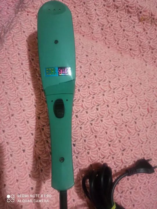 Prancha alisadora Edel stil espanhola  baixei - Foto 5