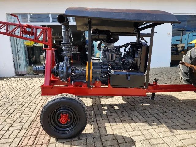 Conjunto Moto Bomba Diesel Agrícola Germek para Irrigação, com Bomba KSB e Motor MWM - Foto 5