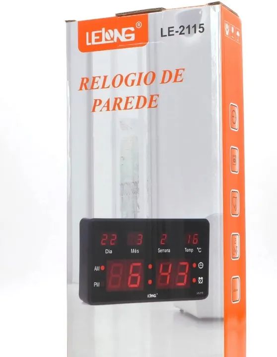 Relógio de Mesa Digital LED - Foto 5