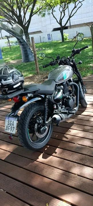 Hunter 350 cc Motocicleta estilo retrô e moderna  - Foto 10