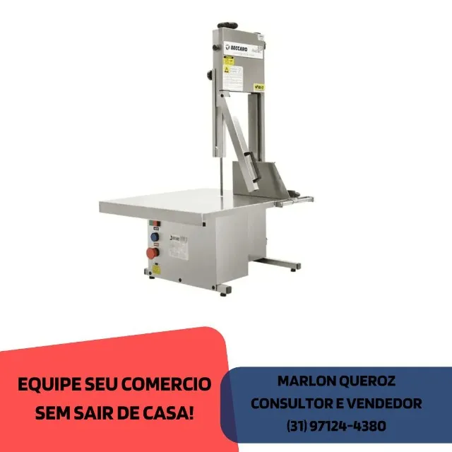 Serra Fita de Mesa Beccaro Inox Bivolt