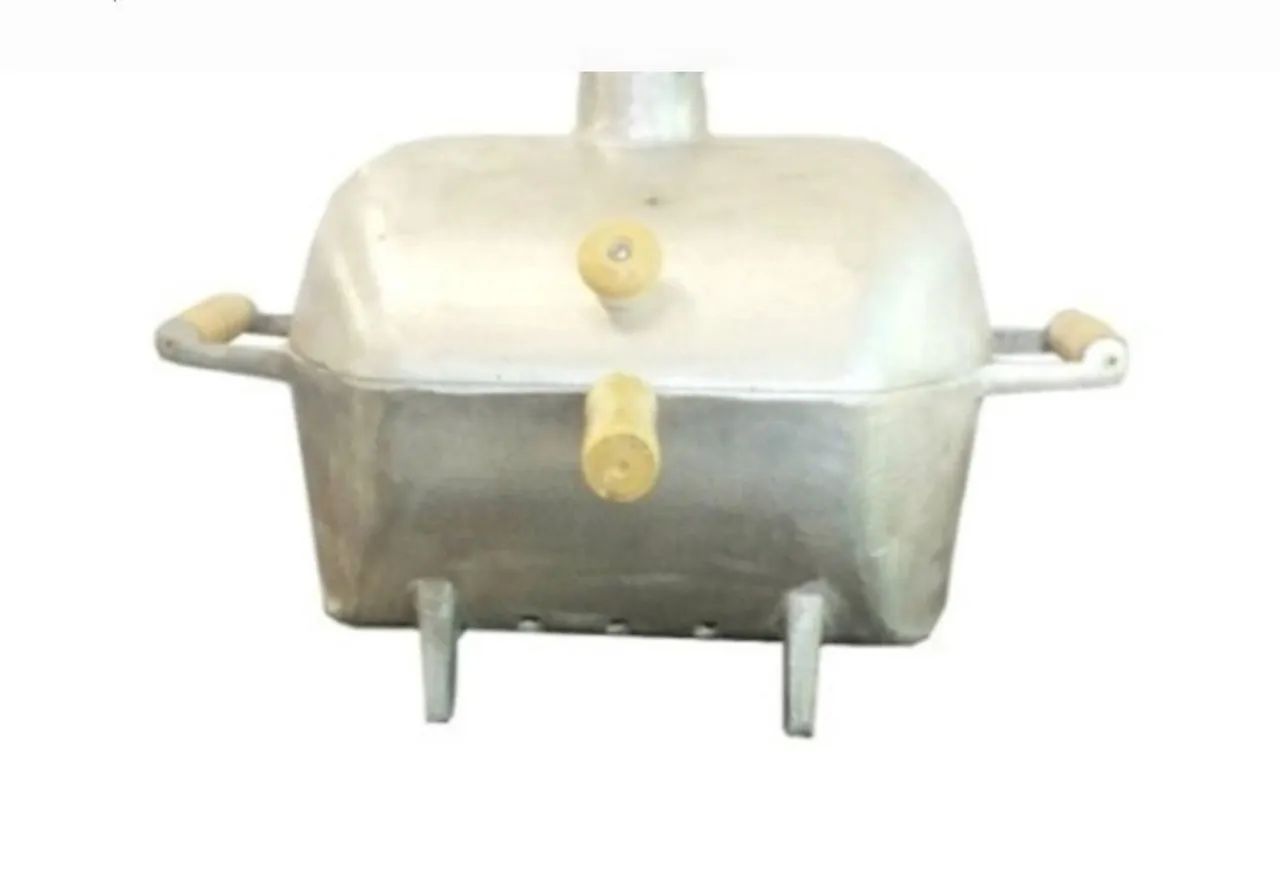 Churrasqueira Aluminio Fundido Nova / Batido À Bafo - Estoque Renovado