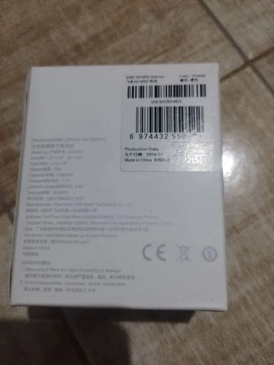 Bateria Pro para Drone Fimi Mini V1, V2 e 3 - Foto 2