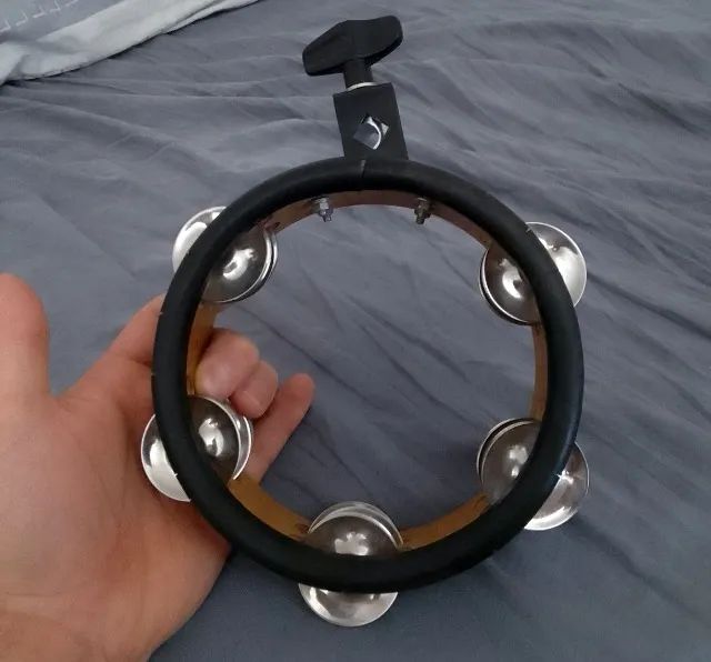 Pandeirola Efeito Torelli Tp334 - Para Bateria Com Presilha