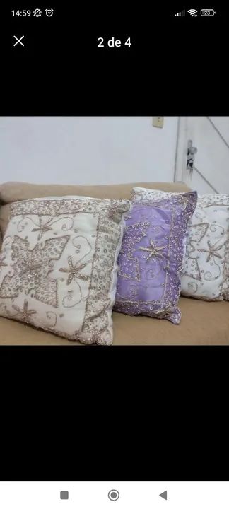 Almofadas bordadas  - Foto 2