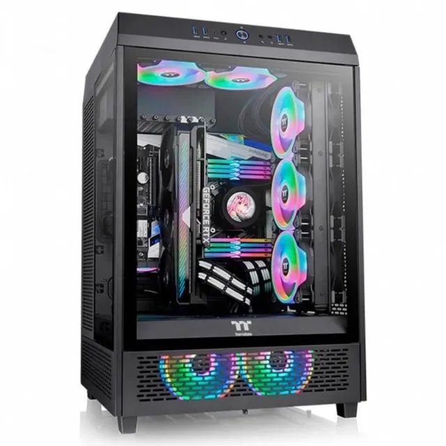 Novo Gabinete Gamer The Tower Thermaltake Mid Tower Vidro