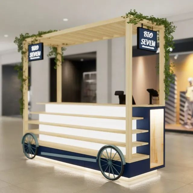 Quiosque Para Shopping 3m X 1m