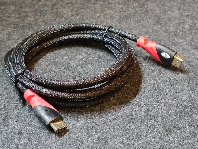 Cabo HDMI 3 metros revestido em malha nylon :: Multilaser :: Interface 1.4