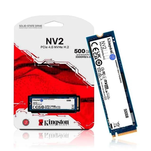 Ssd 500Gb Nv2 M.2 2280 Pcie Nvme Snv2s/500Gg- Kingston