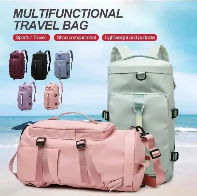 Bolsa  Mochila Academia, Viagem Múltiplas Funções - LVQUE - Foto 6