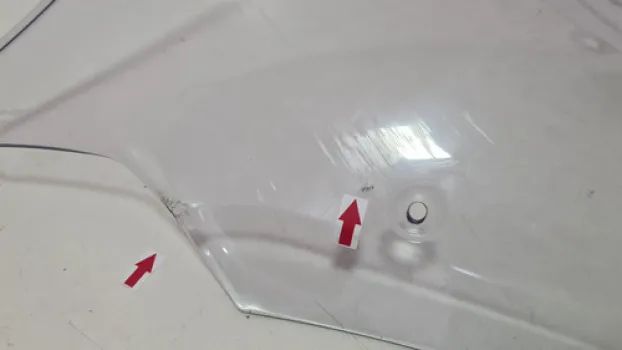 Bolha Parabrisa Acrilico Kawaskai Ninja 650 Orig 2012 43100  - Foto 9