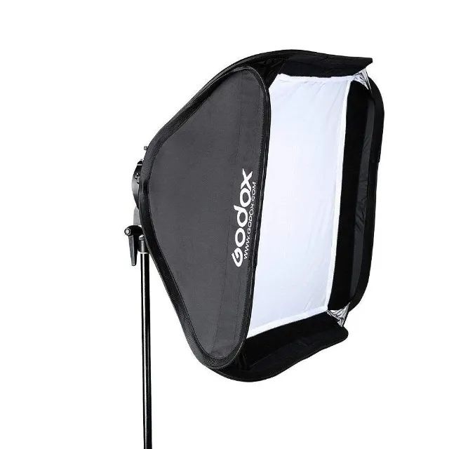 Softbox P/ Flash Speedligh 80x80 Universal Canon Nikon Sony - Foto 2