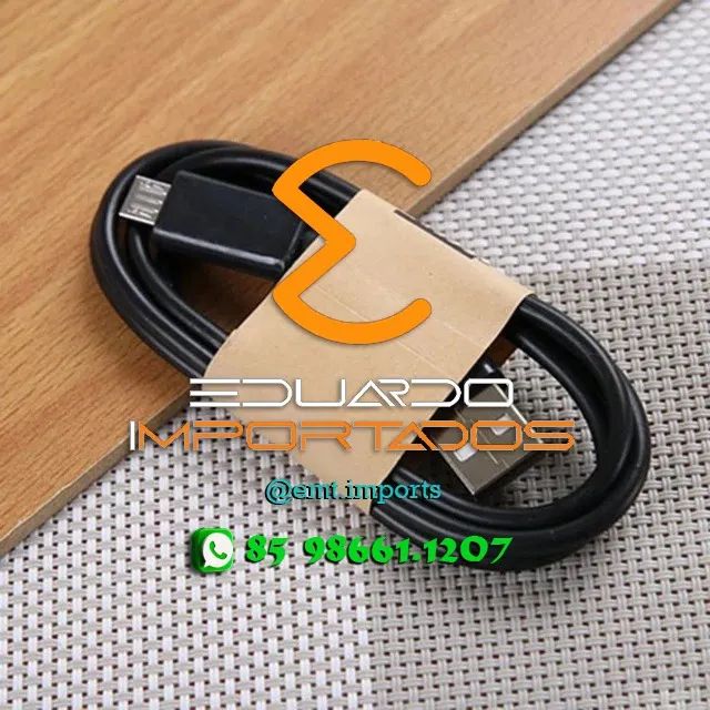 Cabo Carregador Android Micro USB V8 - Foto 3