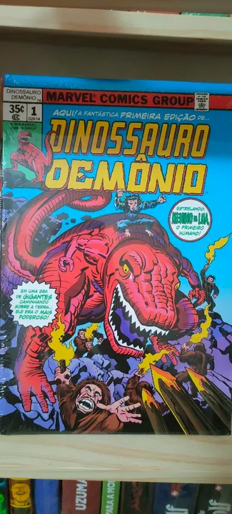 Omnibus Dinossauro Demônio Jack Kirby Lacrado