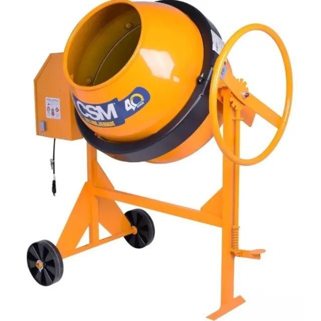 Betoneira CSM 150 Litros Com Motor Monofásico 220Volts 0,5cv 4 Pólos 34 rpm - Foto 2