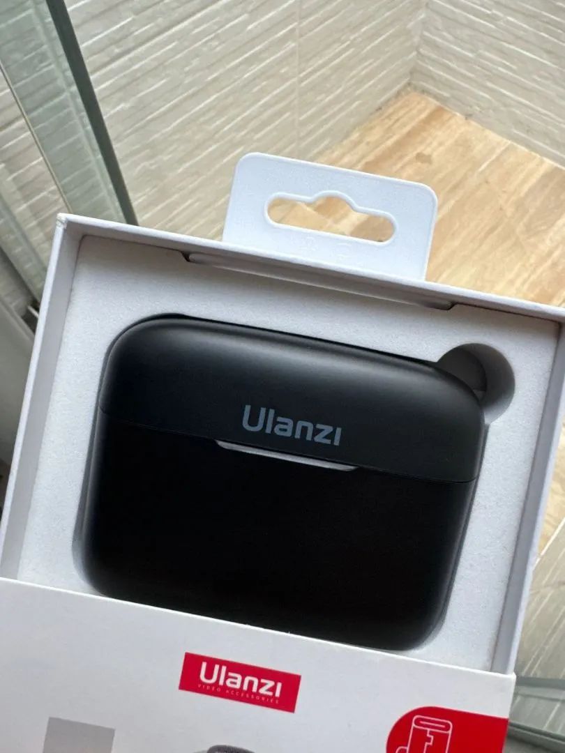 Microfone Lapela Sem Fio Ulanzi J12 - Lightning ou tipo C