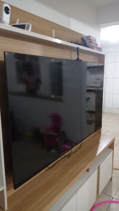 TV Philips 65" com defeito - Tela com linhas - Foto 2