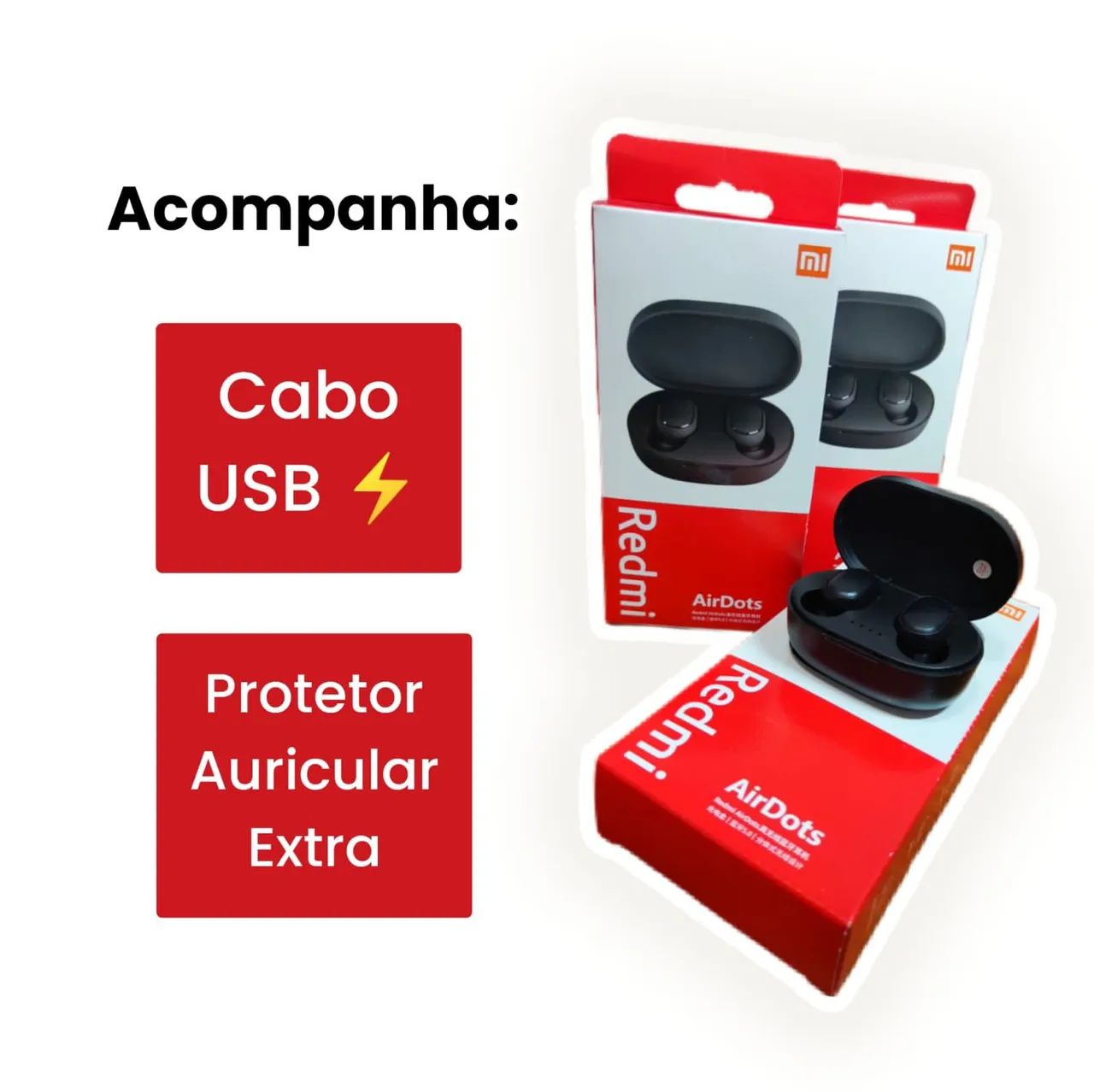 Fone de Ouvido Bluetooth Xiaomi Redmi Buds 3 - Foto 3