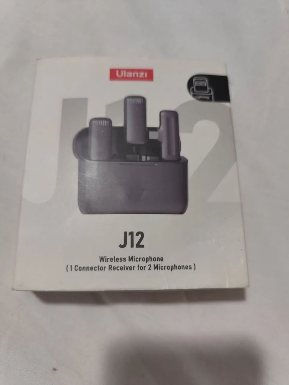 Microfone Wireless J12 Ulanzi para iPhone 