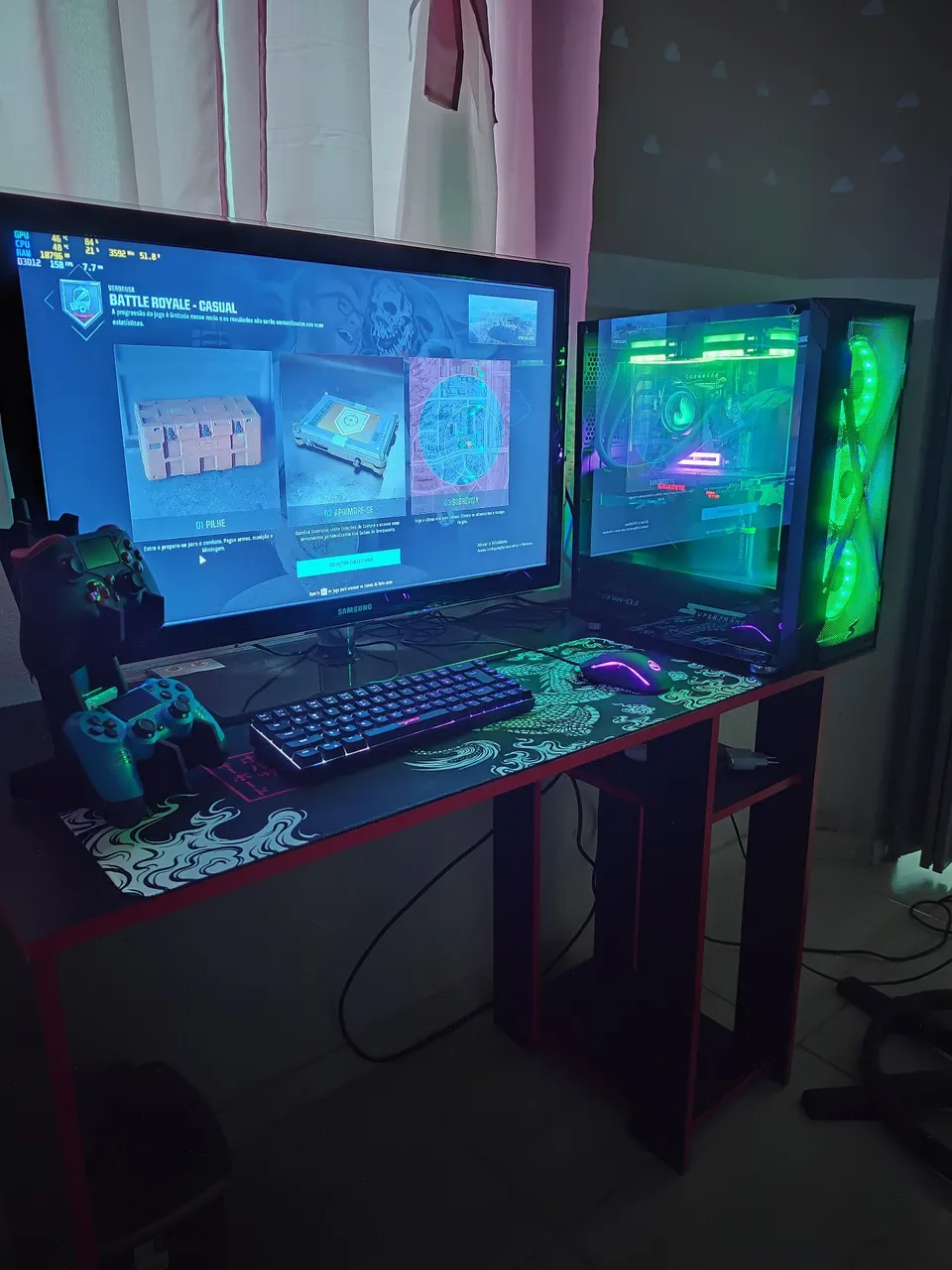 PC Gamer completão com tudo da foto