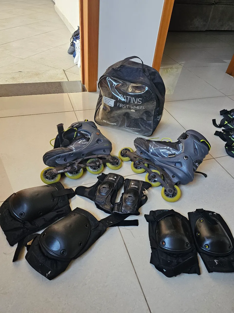 Vendo 2 Rollers Oxer+ Equipamentos de Proteção