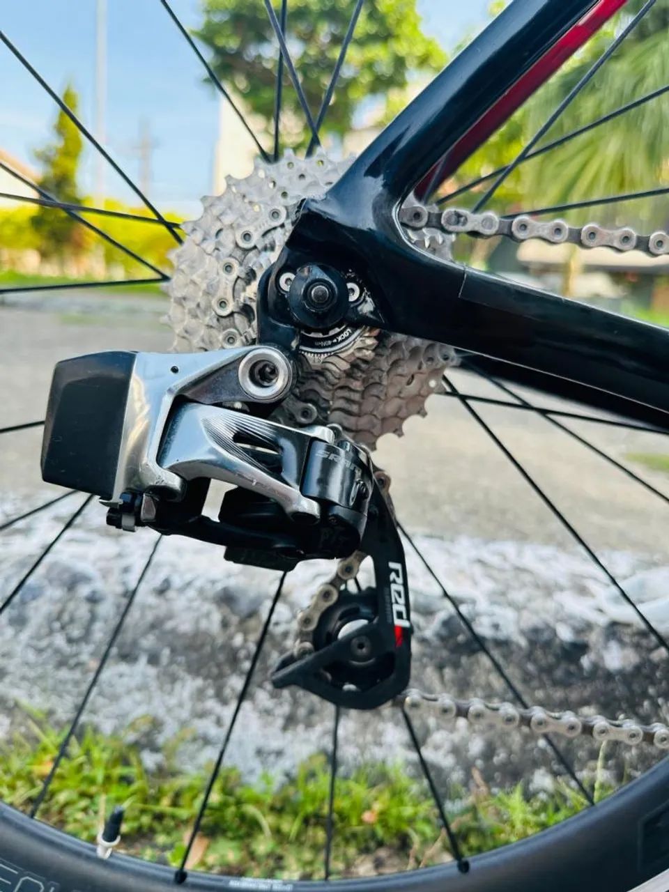 [TROCA POR TT] Trek Madone 9 - 56 (L) - Impecável  - Foto 6