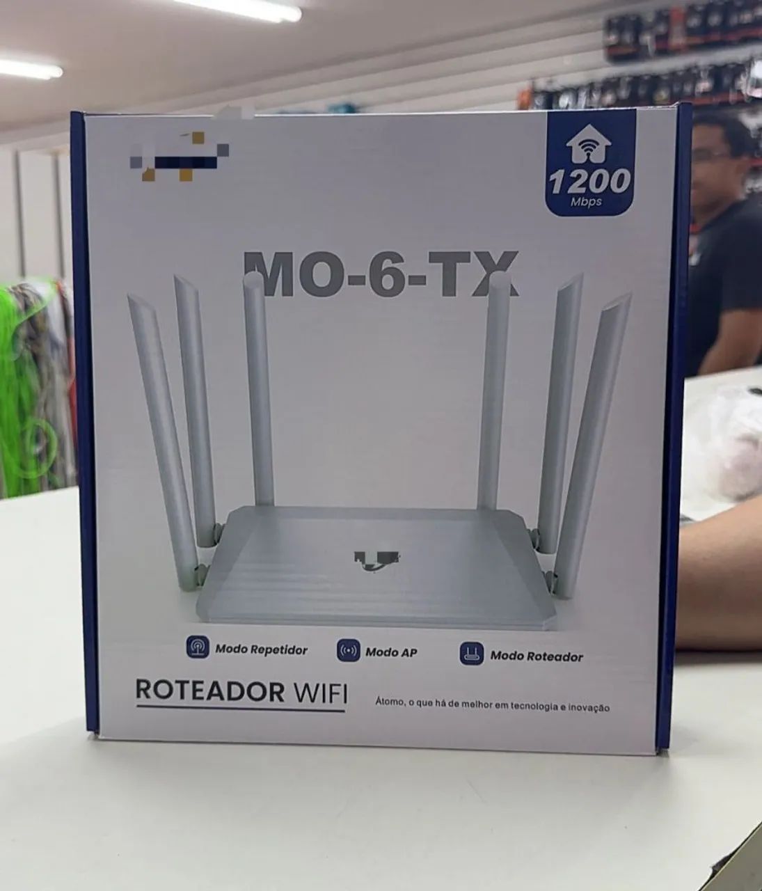 Roteador wi-fi 6antenas mo6tx