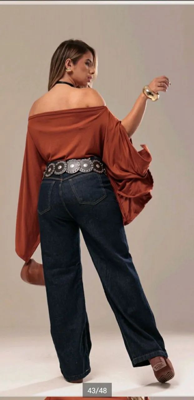 calça Wide Leg Premium - Foto 2