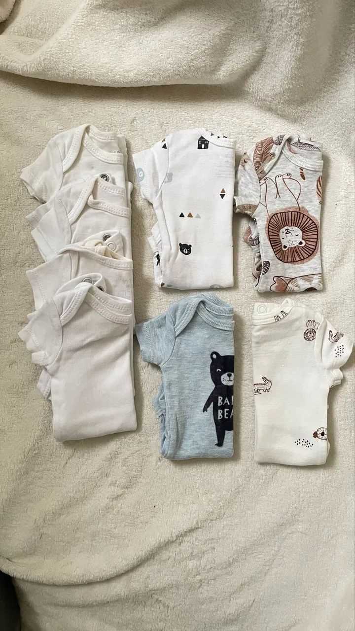 Bodys Carters Manga Curta Prematuro