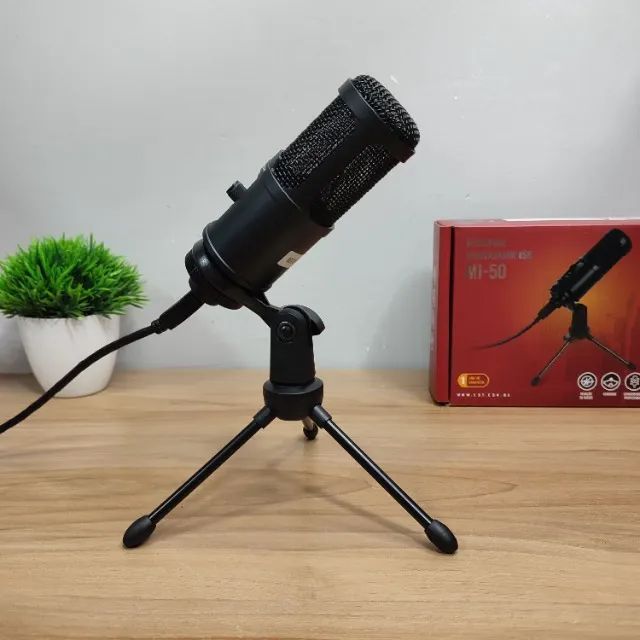 Microfone Streaming USB MI?50BK C3Tech - Foto 3