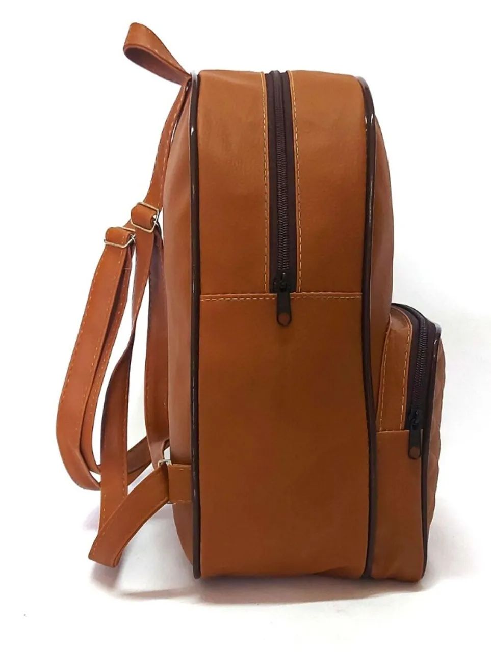 Bolsa Mochilinha Prática Bolsos Estilosos - Foto 2