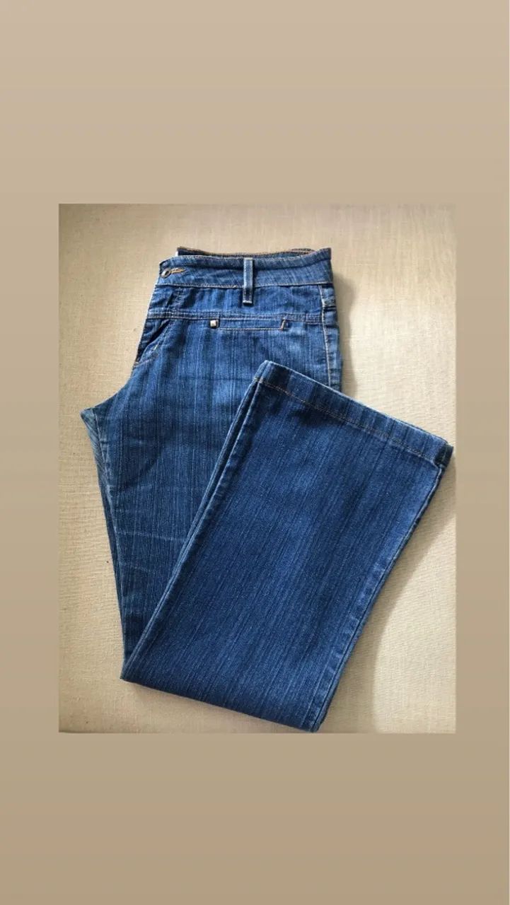Calça jeans feminina 42 da A/K