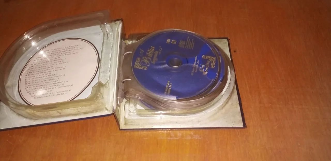 A Bíblia Sagrada em 23 cds narração  Cid Moreira - Novo Testamento . - Foto 5