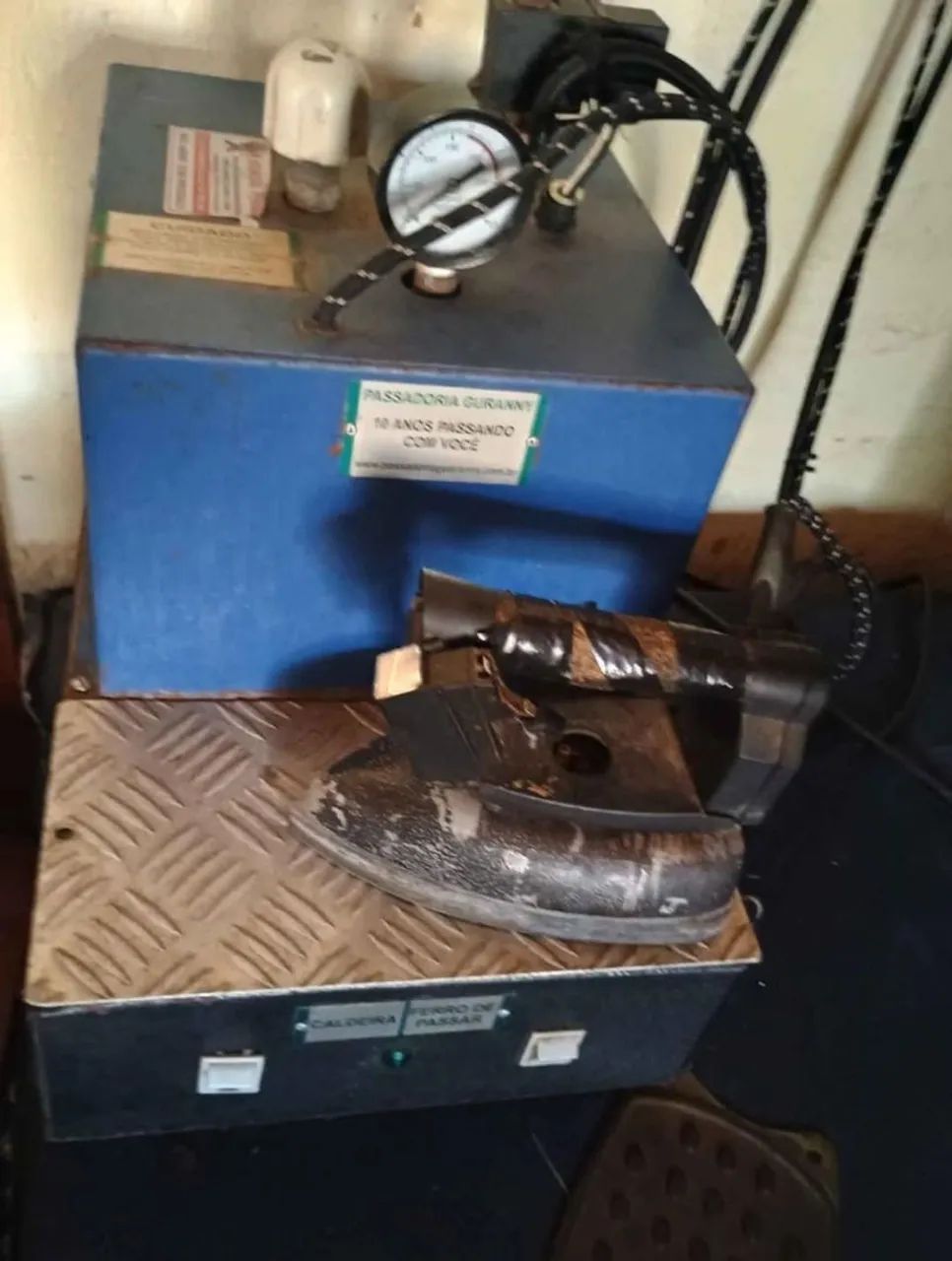 Vendo caldeira de passar roupa revisada 5 litros  - Foto 6
