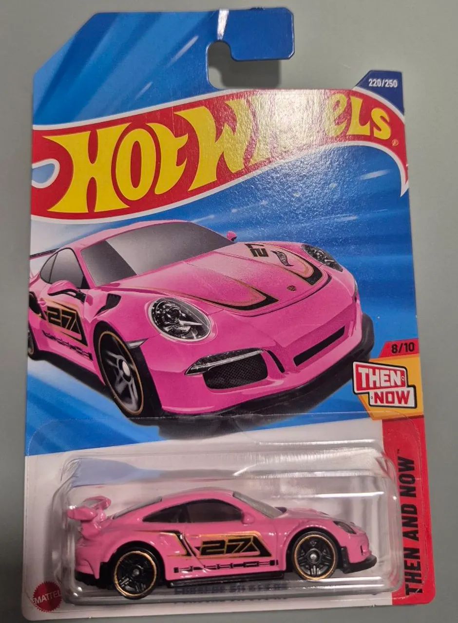 Hotwheels porsche rosa
