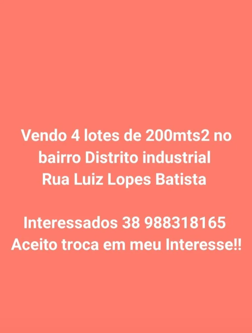 Lote 200mts2 LIMPO